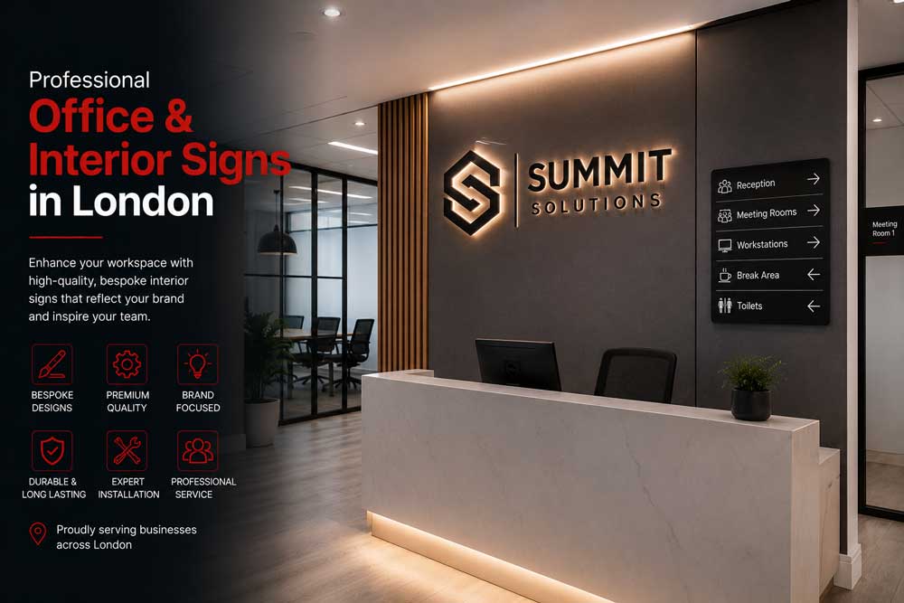 Office & Interior Sign Services