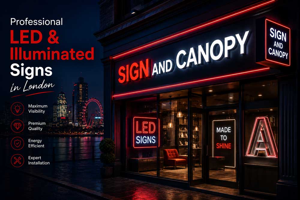 LED & Illuminated Sign Services